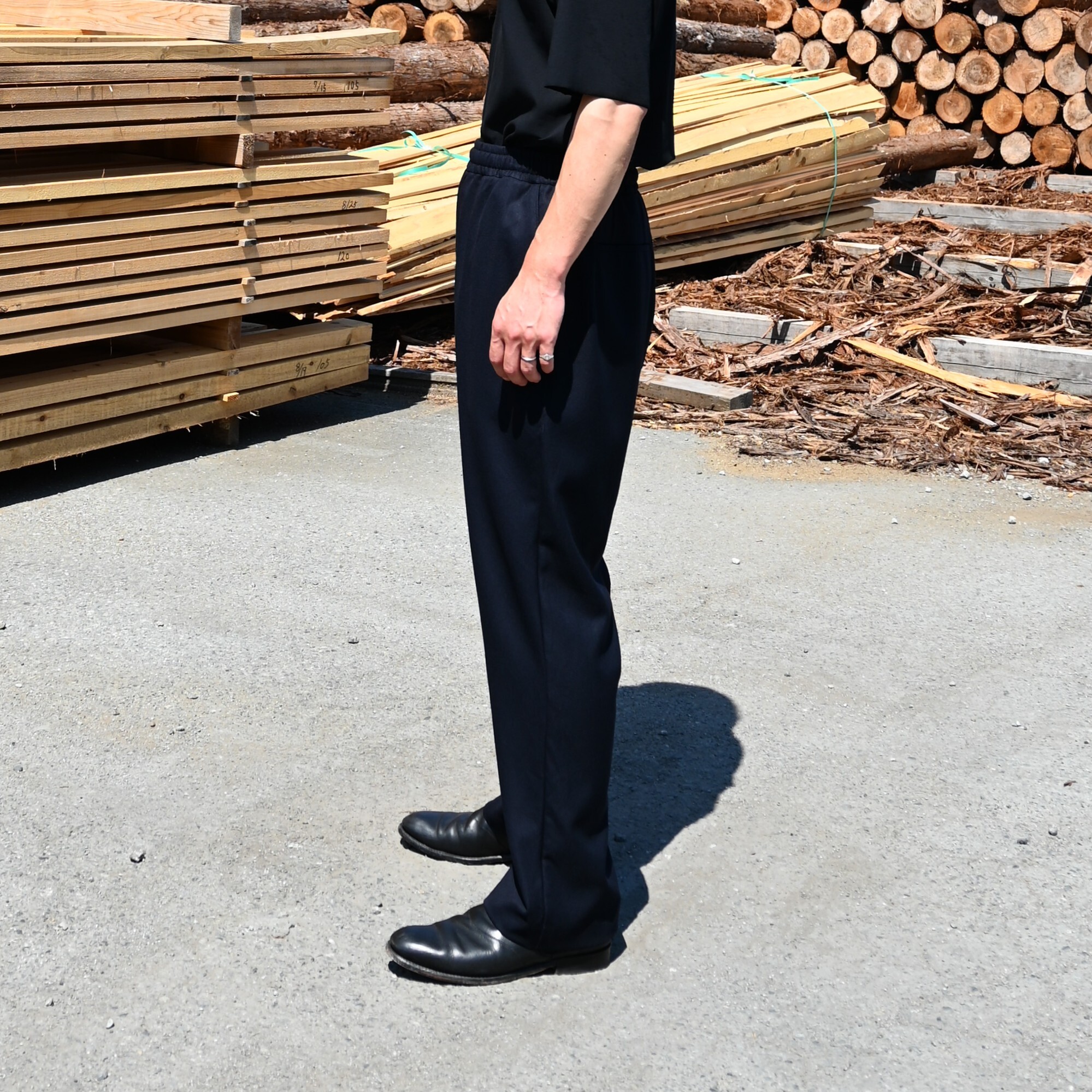 山内　サマーウールスラックスパンツ pants – 山内