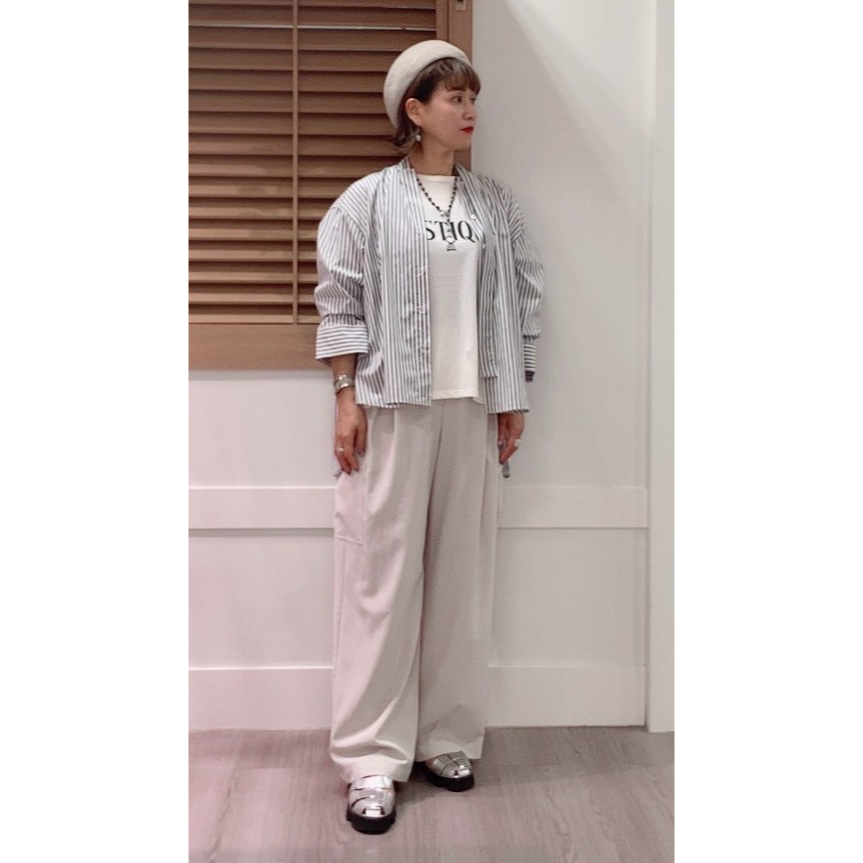 川越店  165cm  /  着用カラー  Ecru