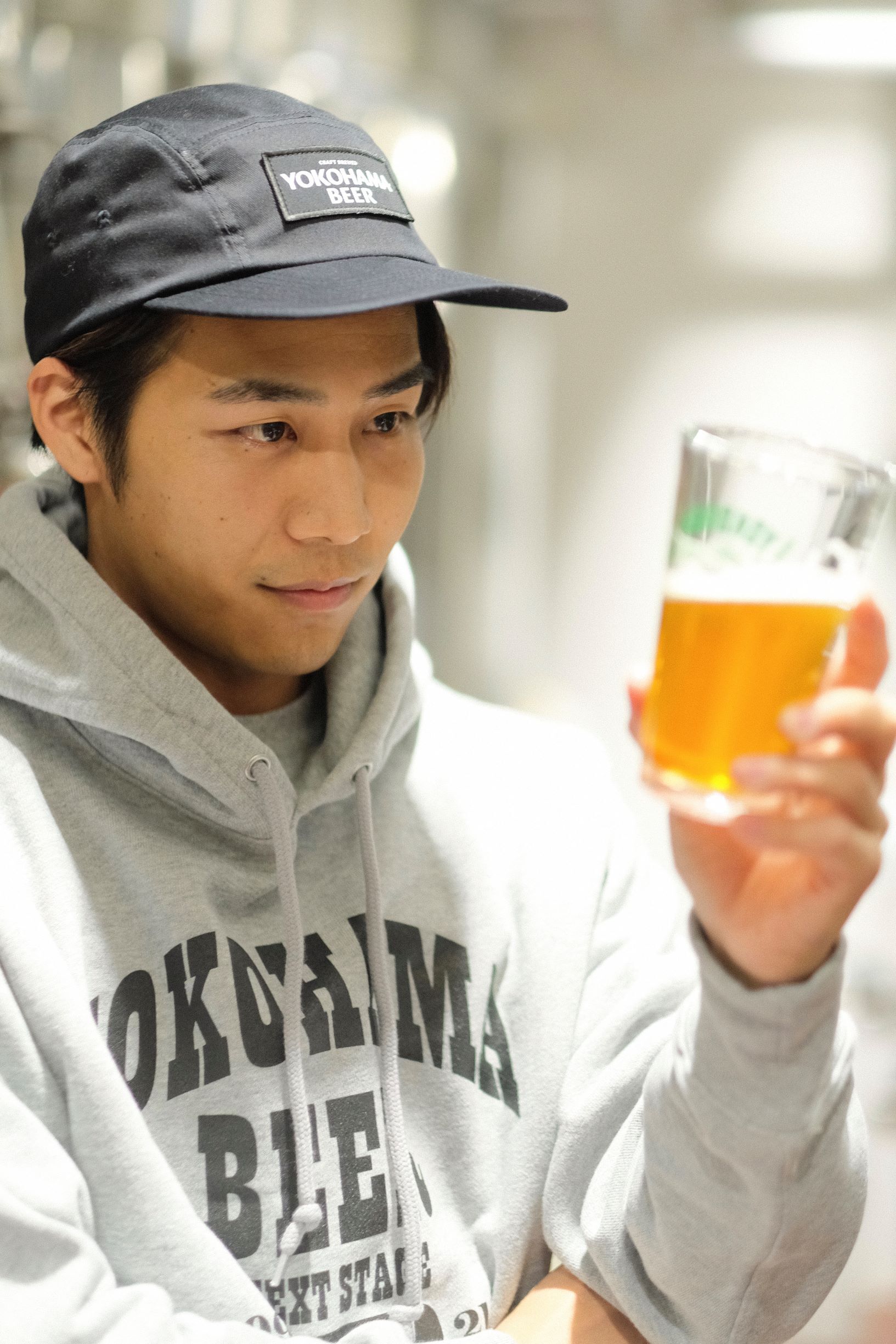YOKOHAMA BEERオリジナルロゴワッペン付き【Camp cap】 横浜ビール 通販サイト