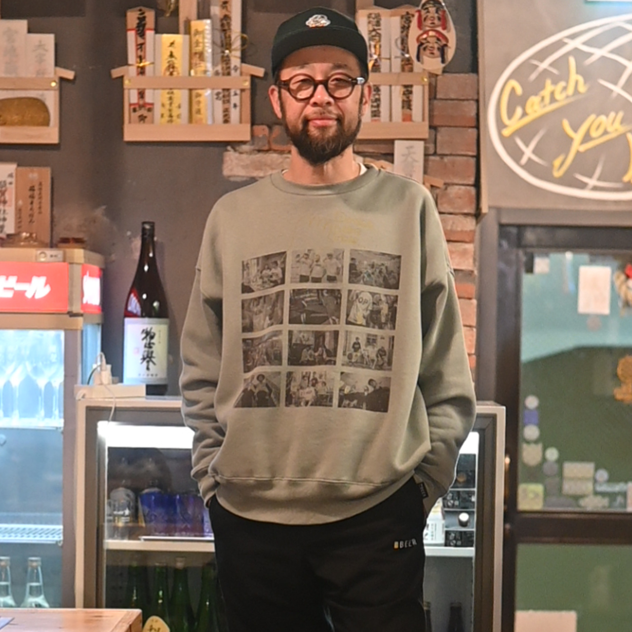 182cm XL着用