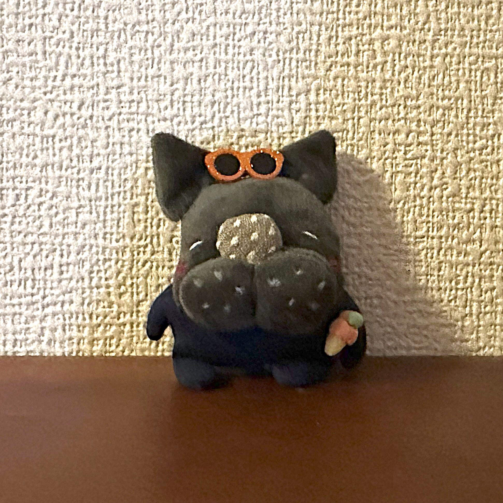 黒×オレンジフレーム（正面）