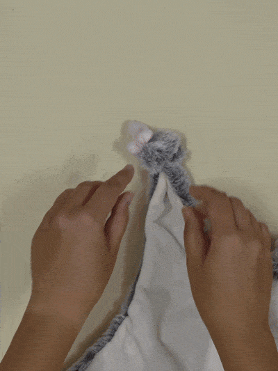【難易度を変える】何をハグするか、手足の結び方変えるだけで、いつでも新鮮な楽しさをキープできます！