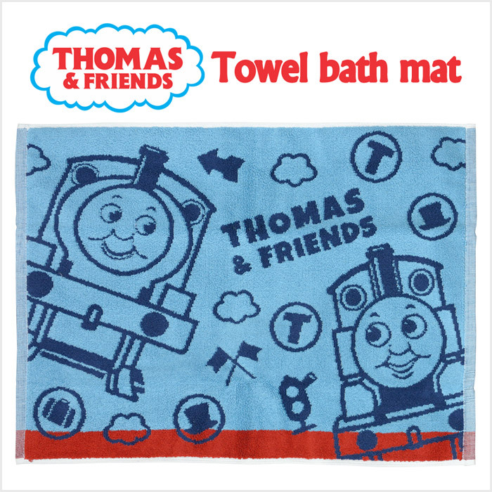 きかんしゃトーマス Thomas タオル バスマット シェイク サイズ 約 45 60cm Dream Relife