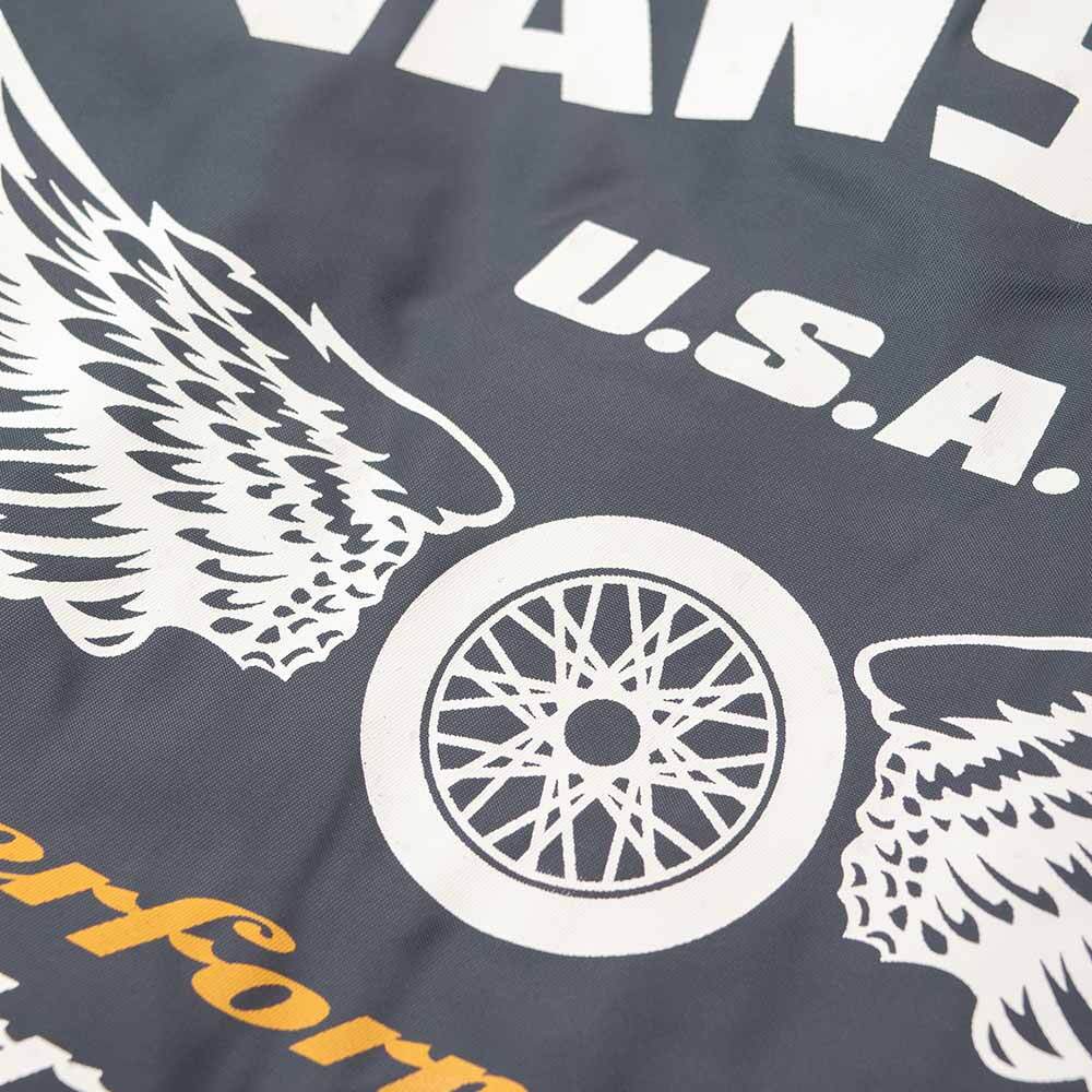 背面はプリントデザイン。