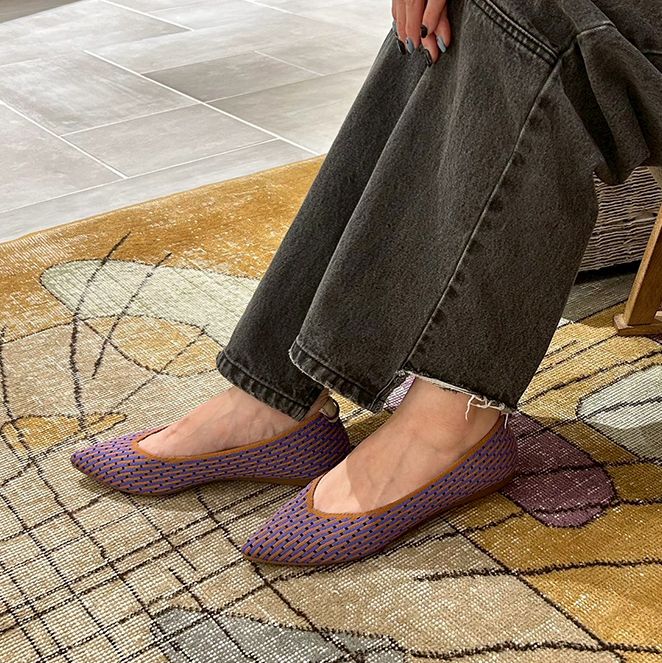 足のサイズ24.5cm / 着用サイズ40