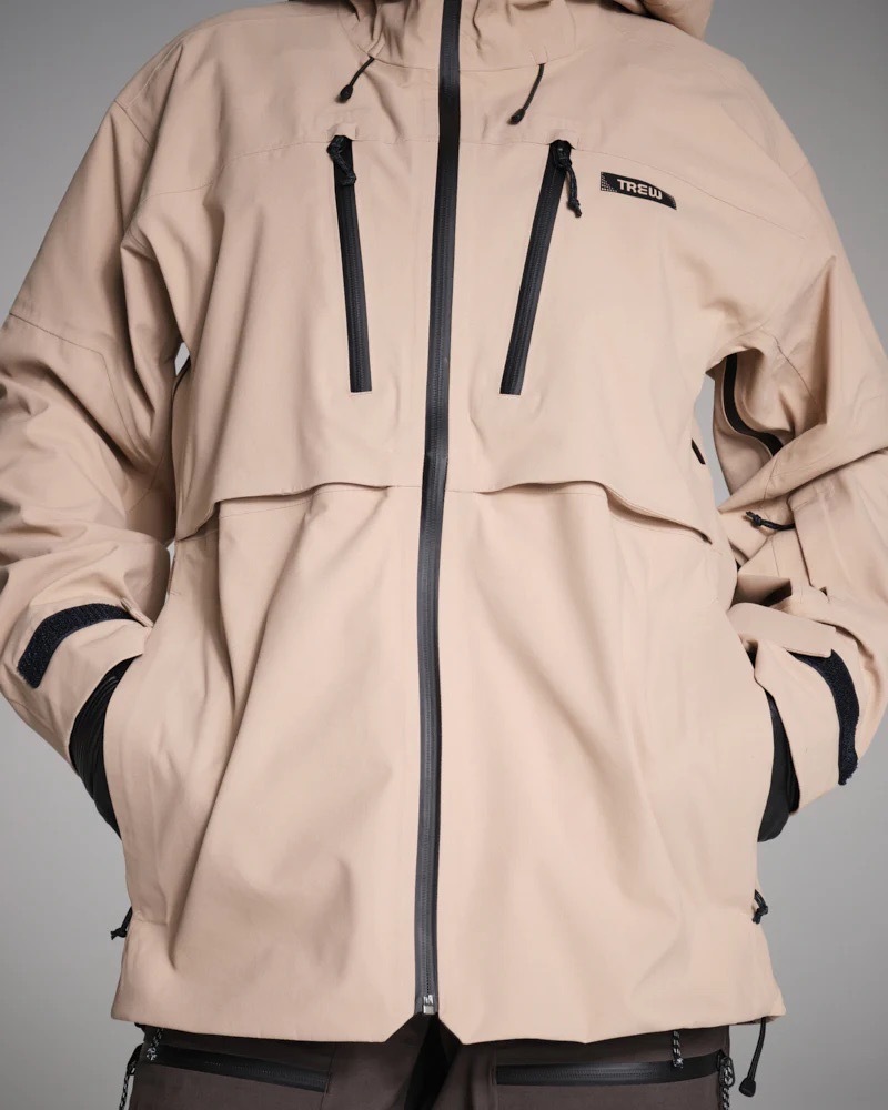 ジップ付きハンドポケット