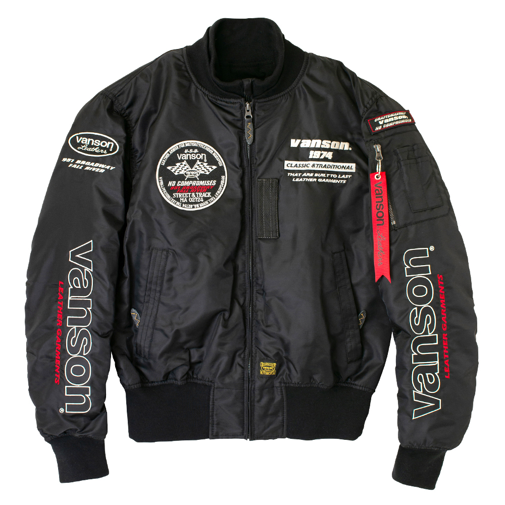 TVS2407W MA-1ジャケット | vansonleathers TVS2407W MA-1ジャケット | vansonleathers