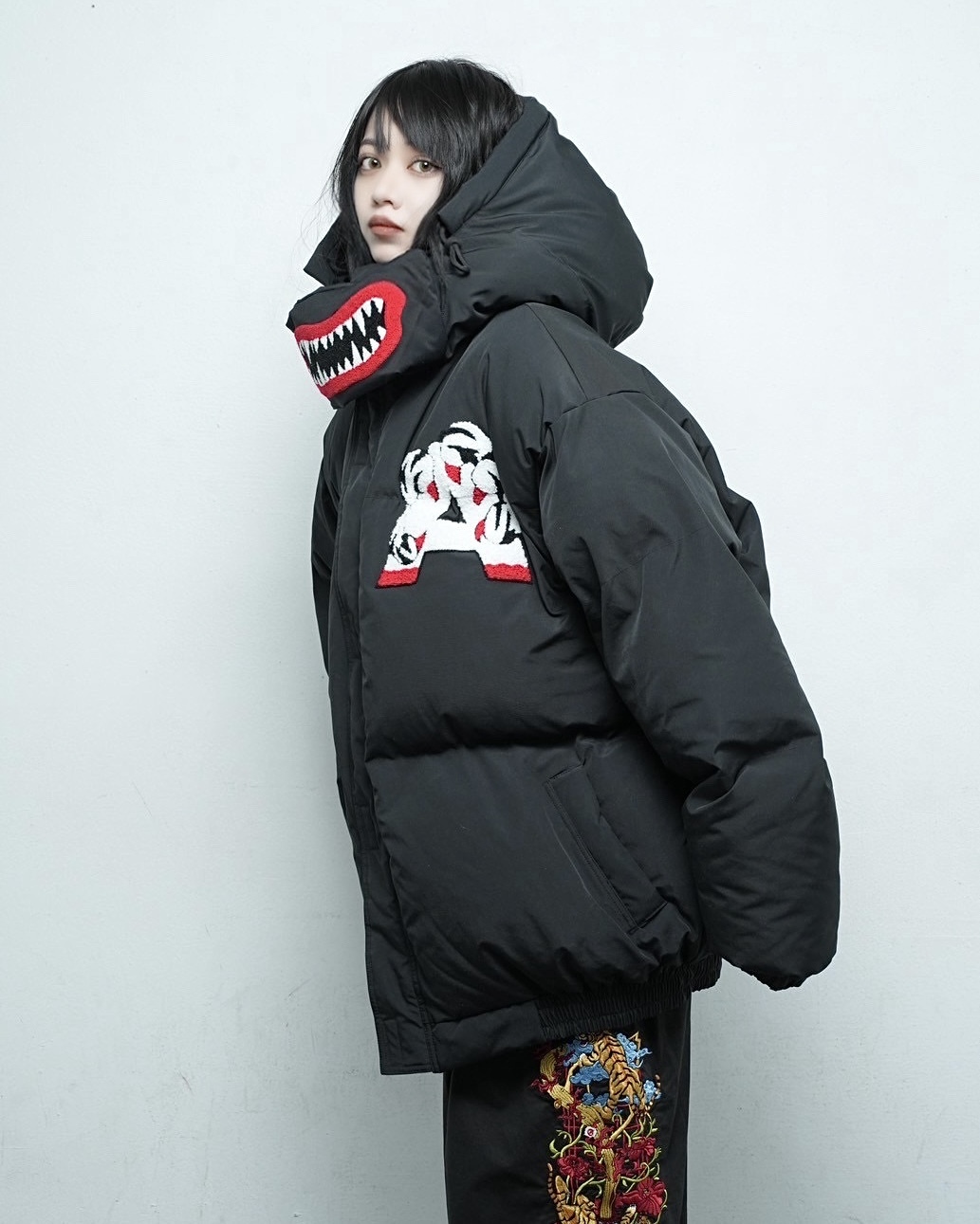 Monster down jacket | チュウカタベタイ Monster down jacket | チュウカタベタイ