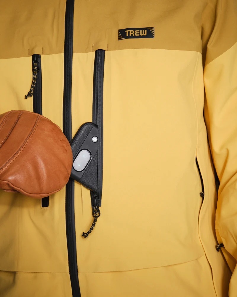 ラミネートジップポケット