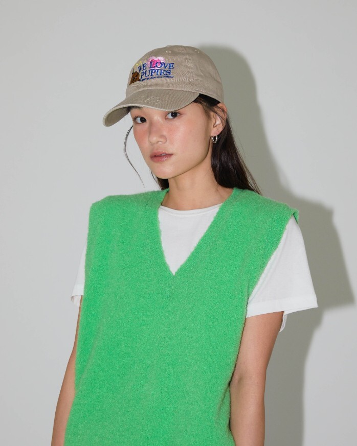 再入荷！☆aespa ニンニン 着用！！【OWNMOOD】PUPPY CAP | もごつ