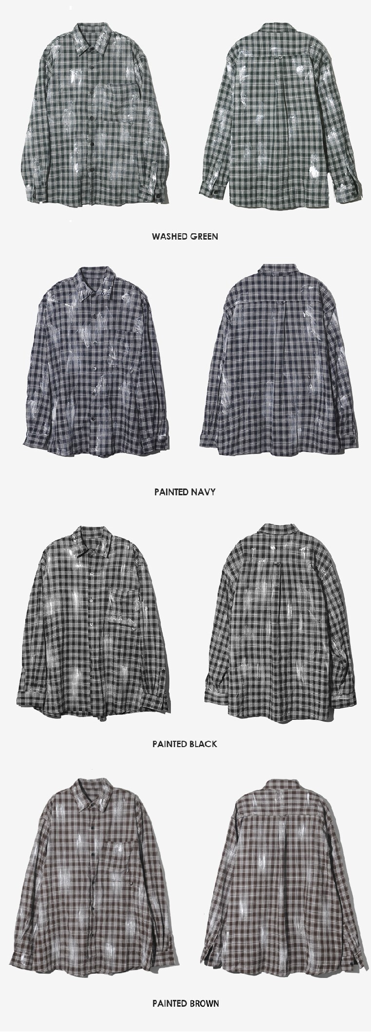 ☆SEVENTEEN ドギョム 着用!!【NONFLOOR】PAINTER's OVER ☆SEVENTEEN ドギョム 着用!!【NONFLOOR】PAINTER's OVER
