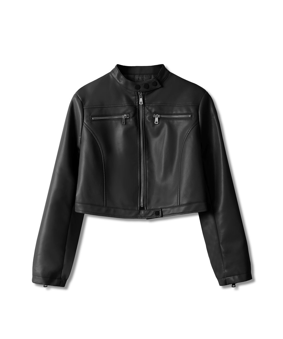 ☆aespa カリナ 着用!!【AVANDRESS】Rider Art Leather Jacket ☆aespa カリナ 着用!!【AVANDRESS】Rider Art Leather Jacket