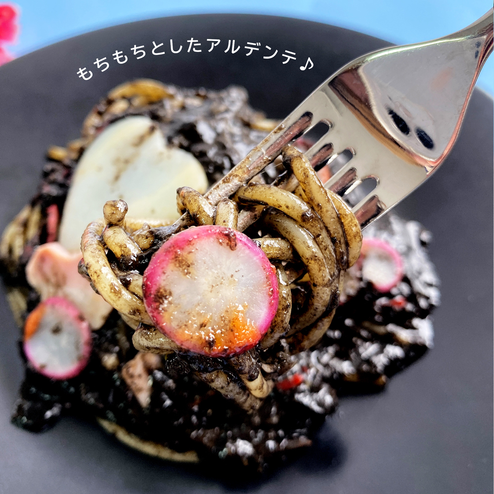 アルデンテのモチモチ麺も魅力♪