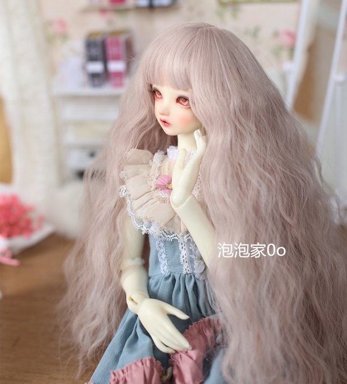 ◎｟頭囲20.5cm｠ 人毛ウィッグ ビスクドール用 ブロンド - メルカリ