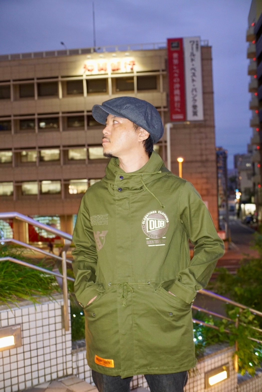 KHAKI:168cmMサイズ着用