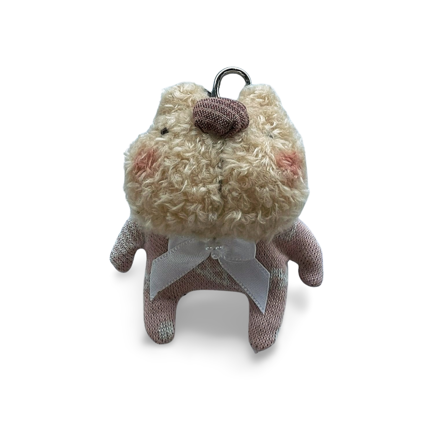 薄ピンクの服×白リボン2（正面）