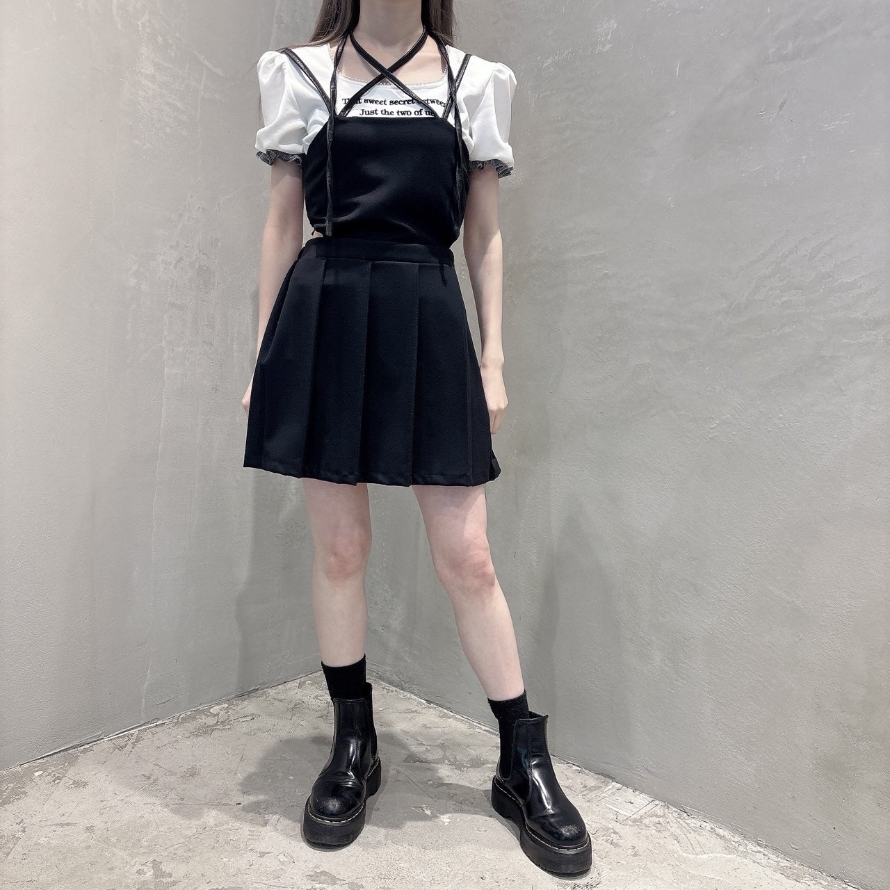 Model：148cm ／BLACK