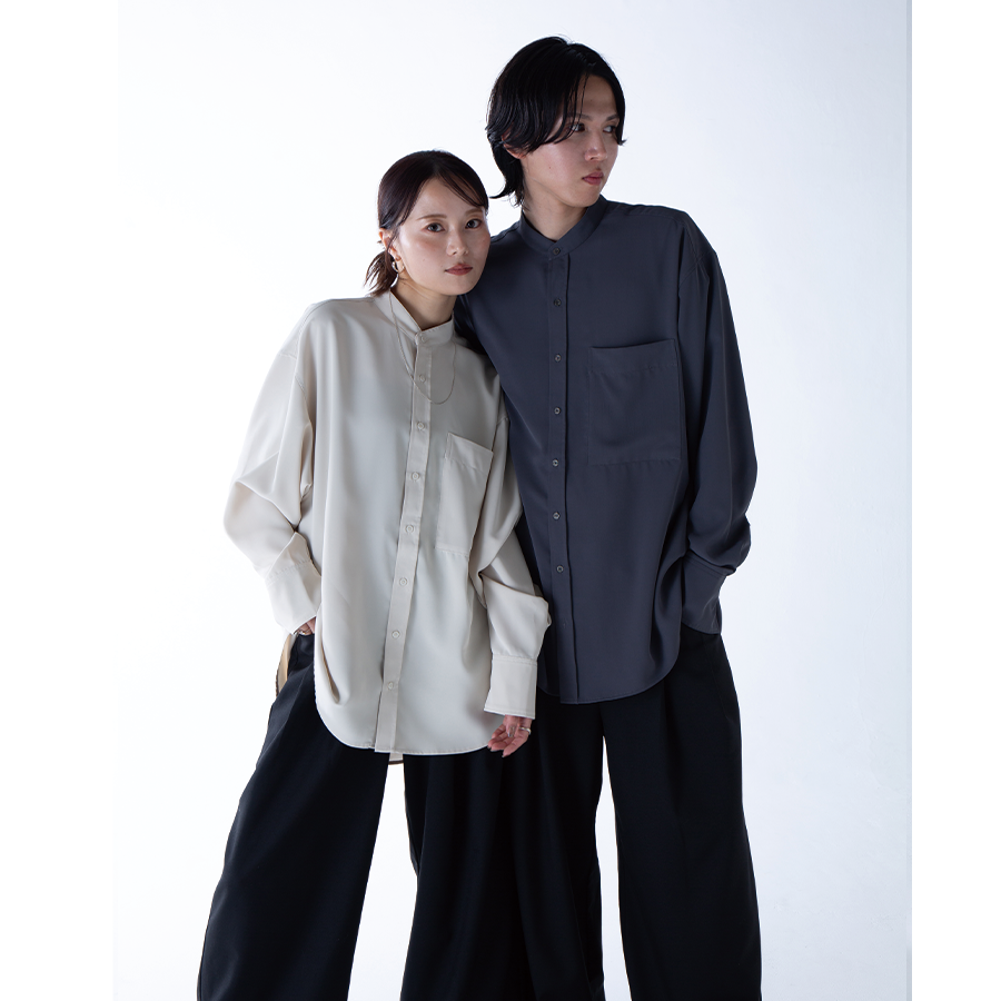 model:162cm / Mサイズ着用 | 179cm / Lサイズ着用