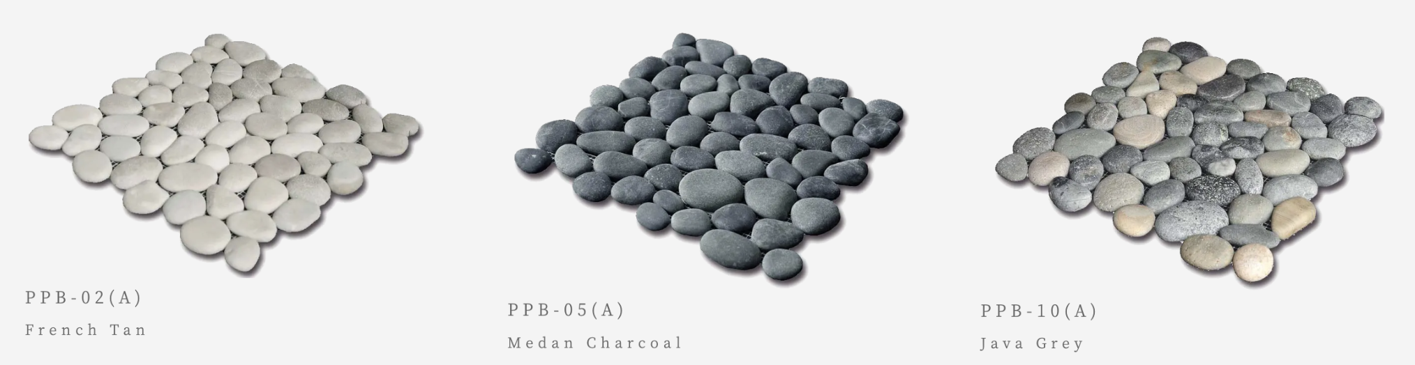 丸石タイル Pebble 300×5sheet | MATERIAL DecorInteriorTokyo 丸石タイル Pebble 300×5sheet | MATERIAL DecorInteriorTokyo