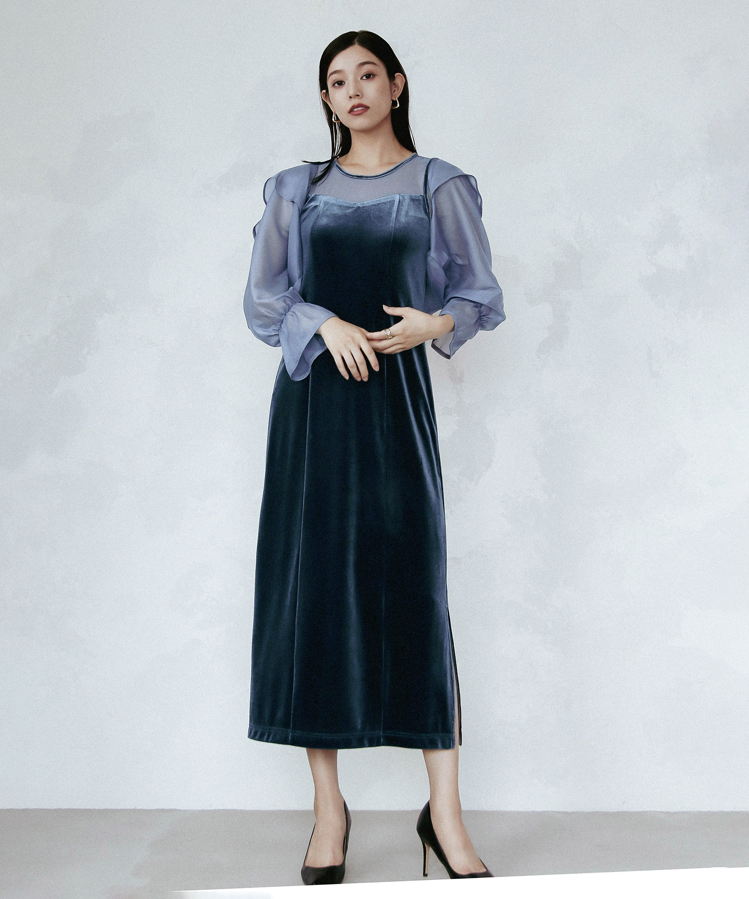 REPLETE】Bolero belor DRESS(723918) | WHITE JOOLA ONLINE