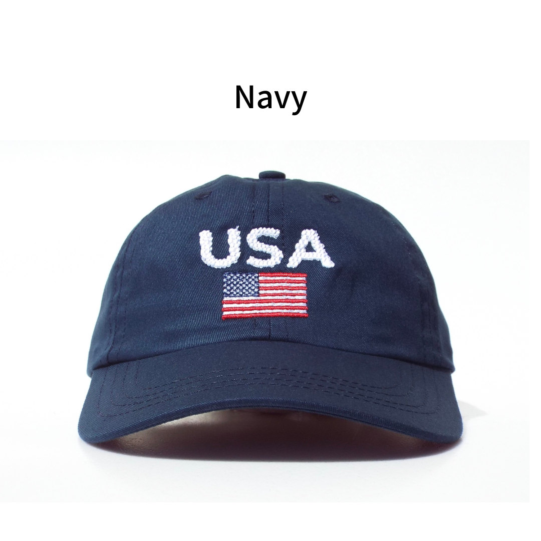 Competition Headwear】USA & Flag Embroidery Cap | ファーサイドストア