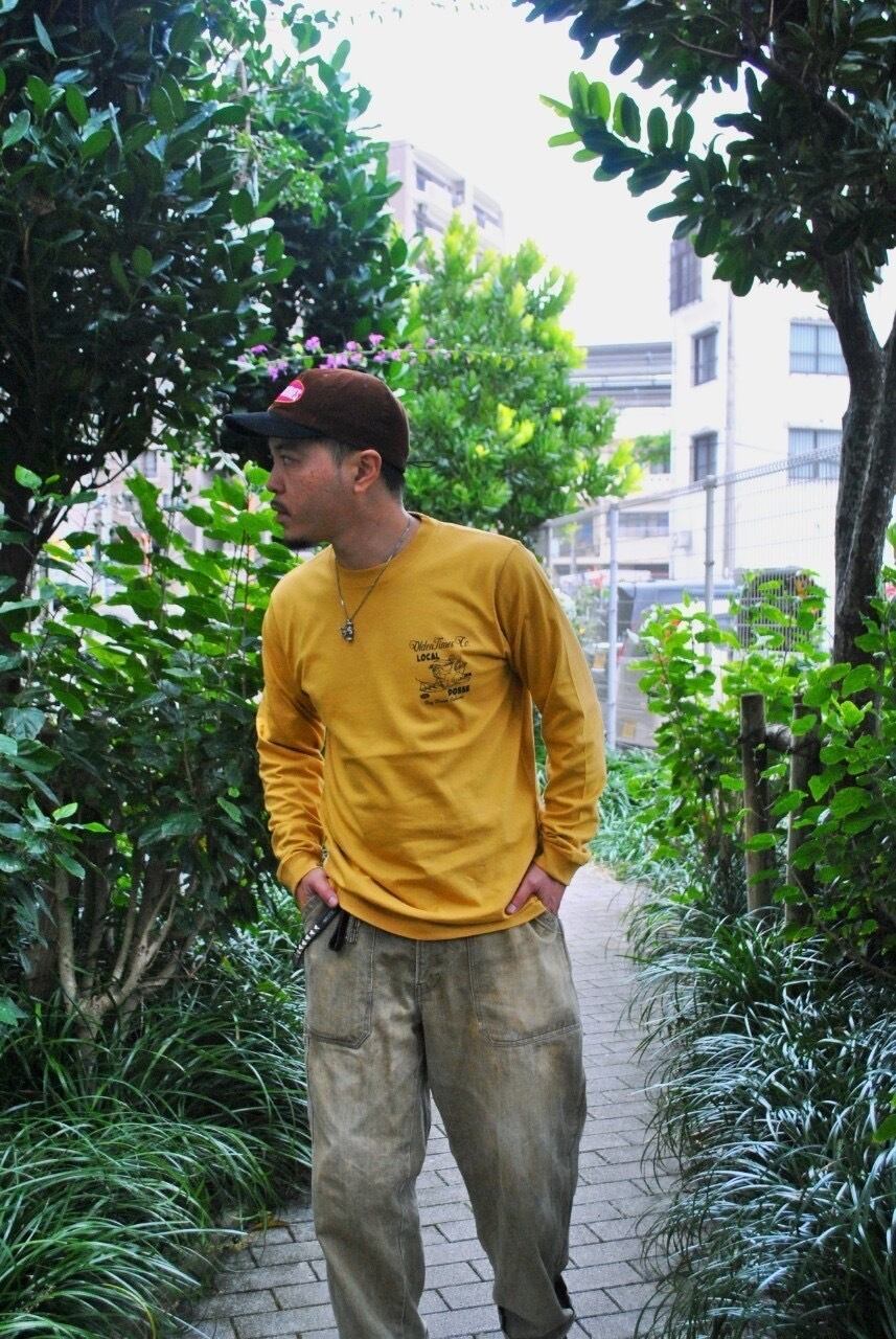 HAZY YELLOW:168cmMサイズ着用