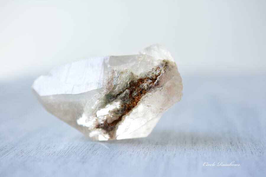 【原石】マニカラン水晶（インド、マニカラン産）140.40 g | 天然石のお店サークルレインボーズ powered by BASE
