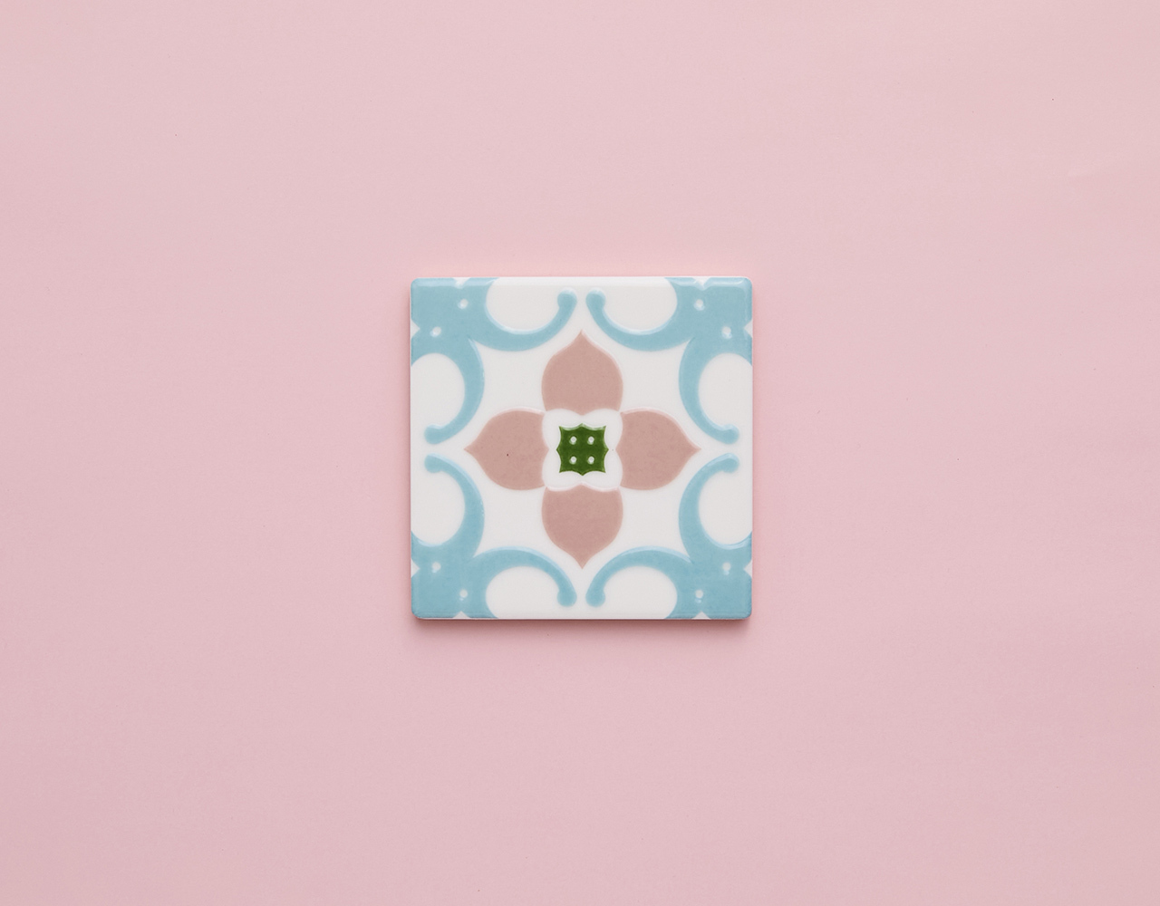 台湾マジョリカタイル「花見幸運」枠なし￥2,530