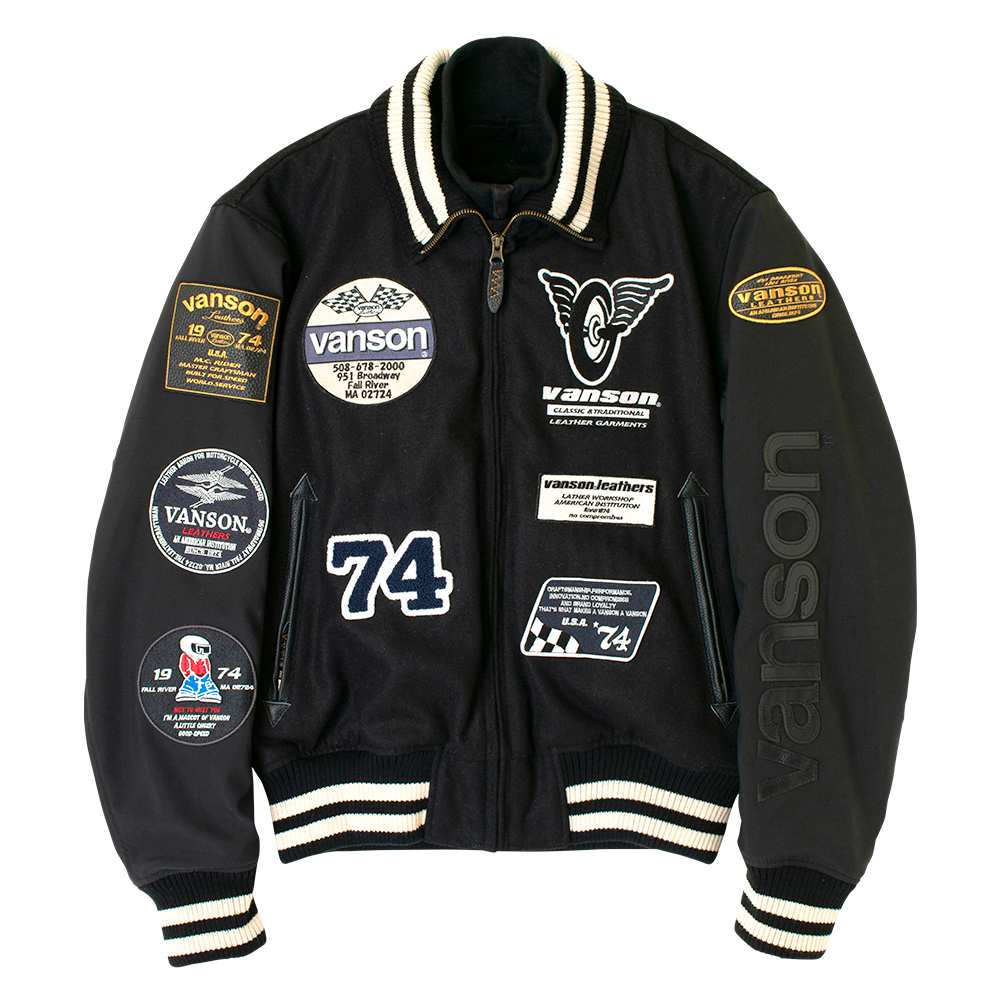 VS24107W アワードジャケット | vansonleathers VS24107W アワードジャケット | vansonleathers