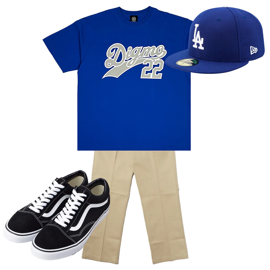 ベースボールロゴTシャツ×ニューエラ×ディッキーズ×VANS