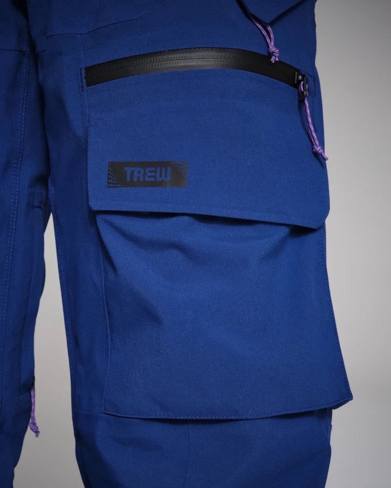 大型ベルクロドロップポケット（両腿）