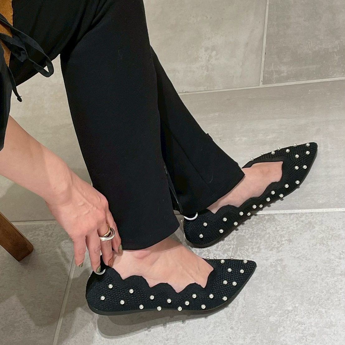 足のサイズ24.5cm / 着用サイズ41