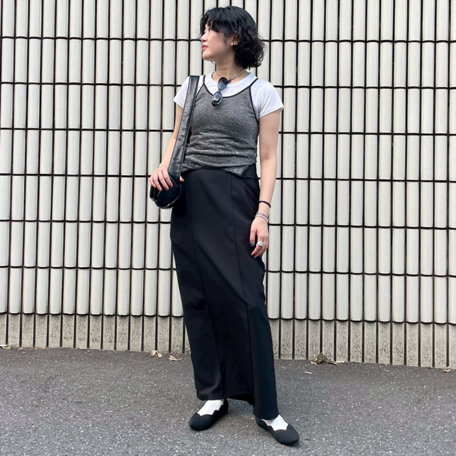 足のサイズ24.5cm / 着用サイズ40