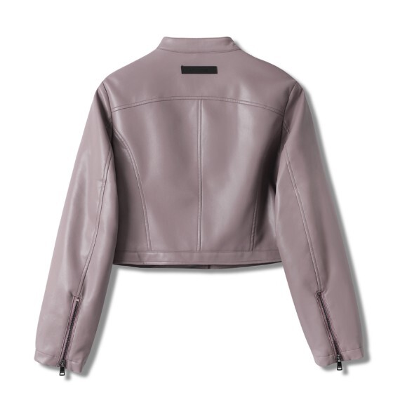☆aespa カリナ 着用！！【AVANDRESS】Rider Art Leather Jacket