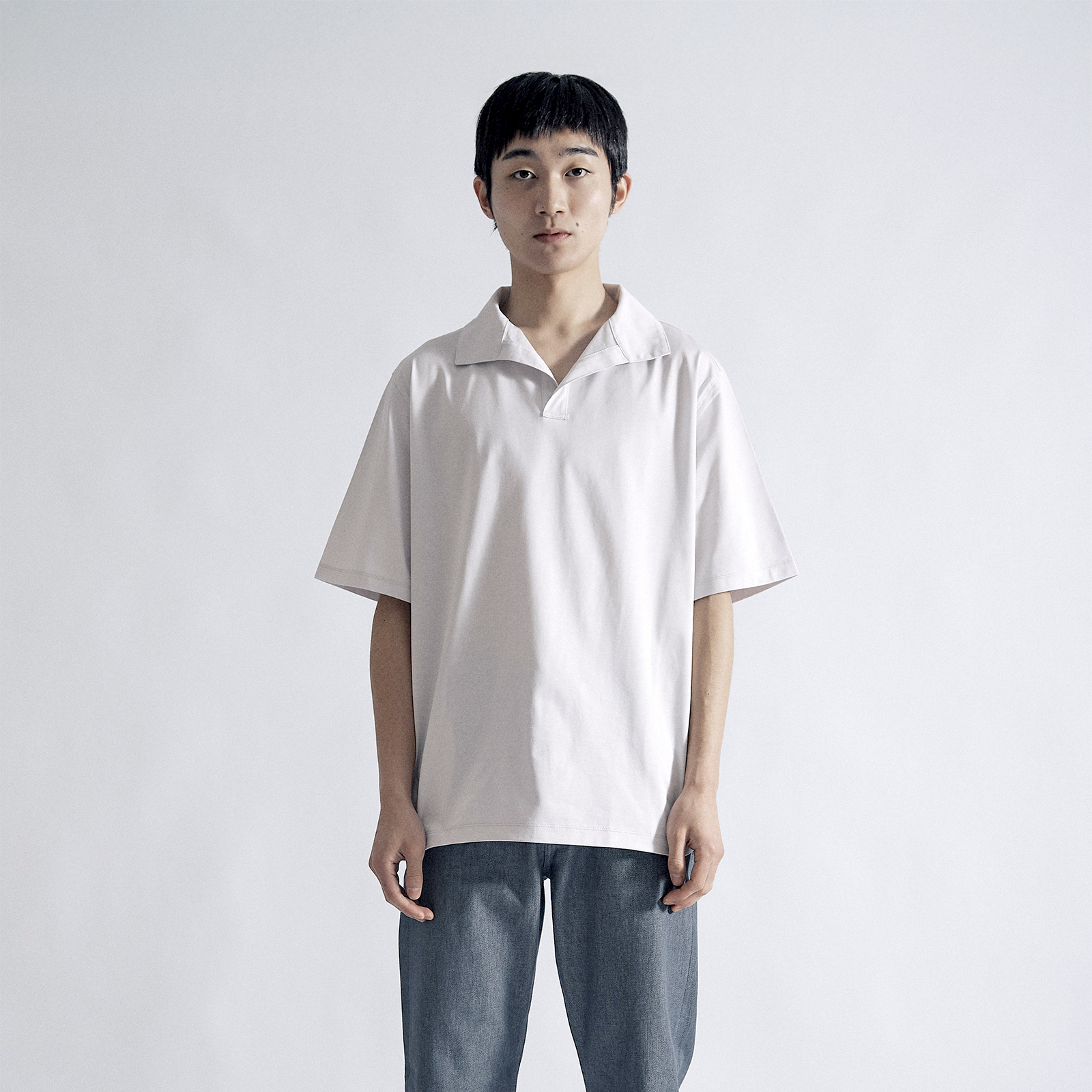 オブロングカラードレスT リラックス / Oblong Collar Dress T オブロングカラードレスT リラックス / Oblong Collar Dress T