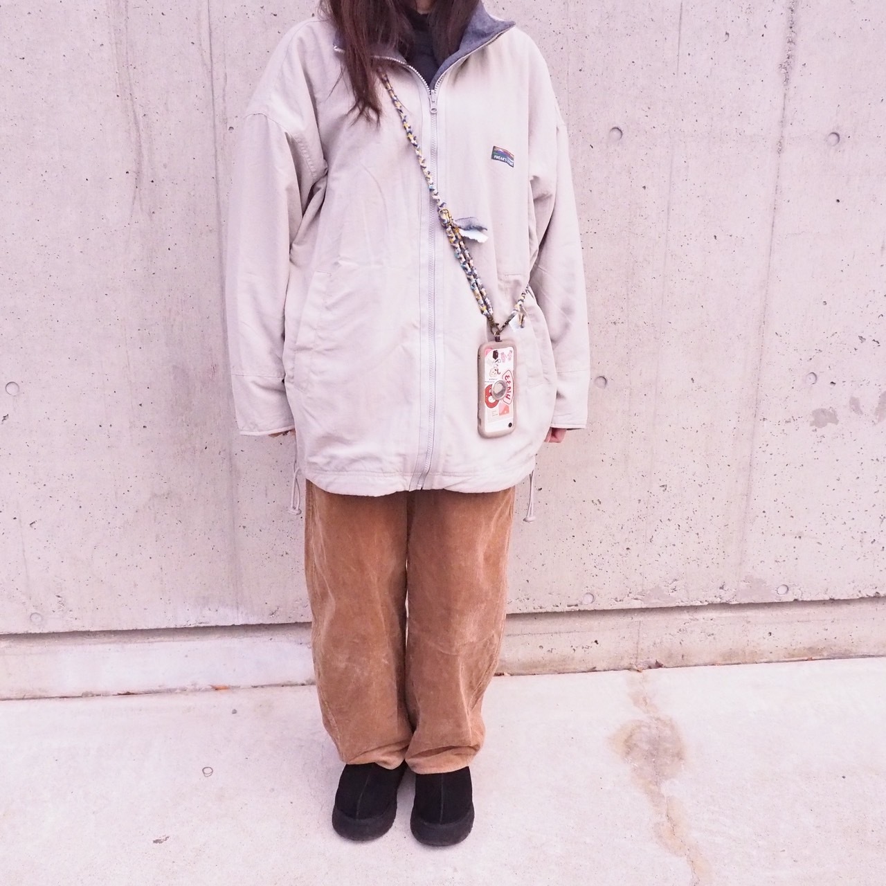 カジュアルなコーディネートにも