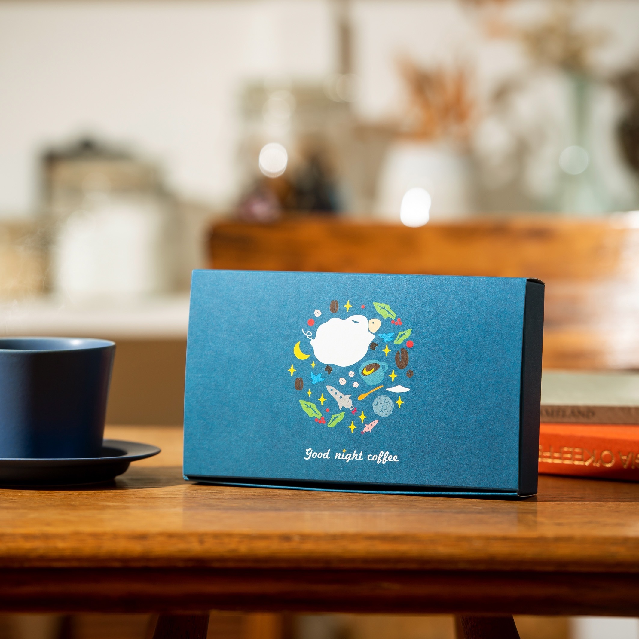 ギフト カフェインレスドリップコーヒー デカフェ 8杯分 Good Night Coffee ふしぎなひつじのやさしいデカフェ