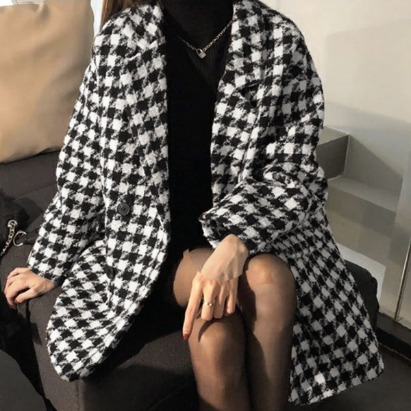 ホワイト×ブラック