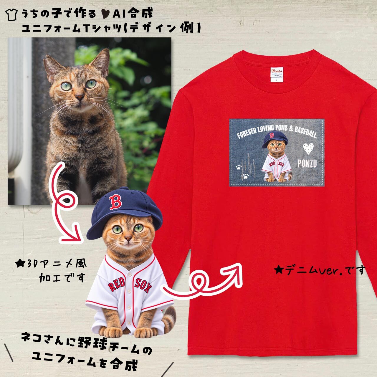 レッドソックスファンの猫さん
