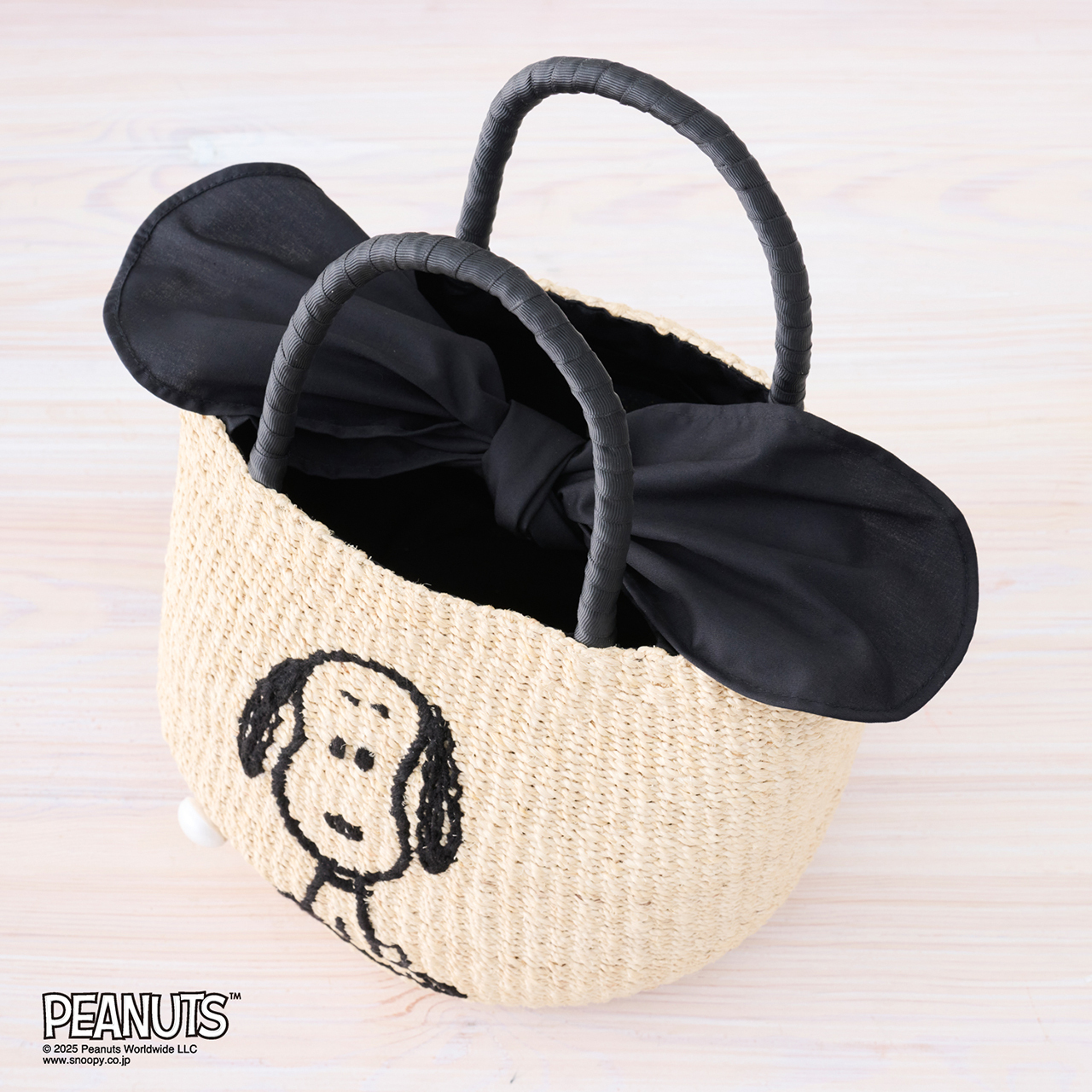 SNOOPY × a-jolie スヌーピー かごバッグ | esseclub