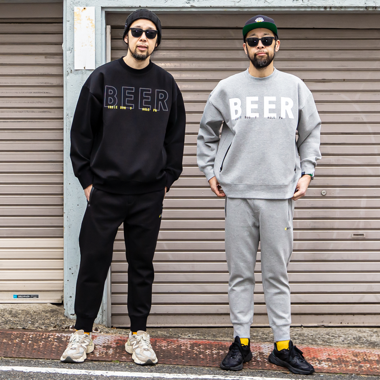 ブラック：184cm/XL　グレー：182cm/L