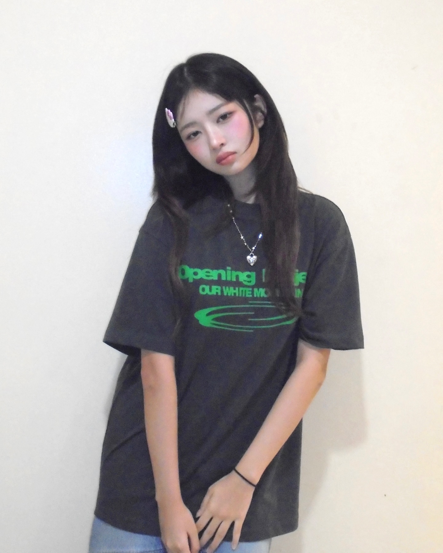 ☆IVE レイ 着用!!【OPENING PROJECT】Identity T Shirt ☆IVE レイ 着用!!【OPENING PROJECT】Identity T Shirt