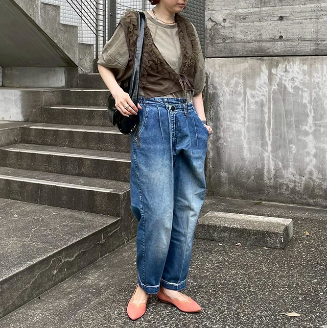 足のサイズ24.5cm / 着用サイズ40