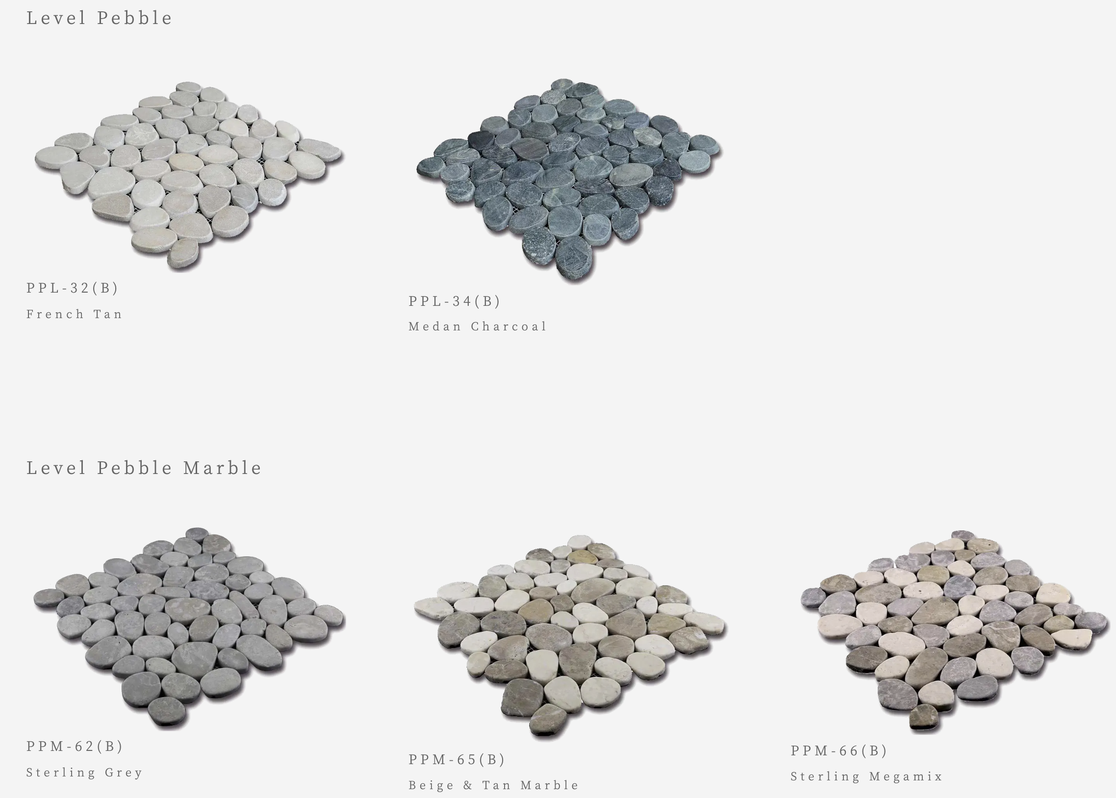 丸石タイル Pebble 300×5sheet | MATERIAL DecorInteriorTokyo 丸石タイル Pebble 300×5sheet | MATERIAL DecorInteriorTokyo
