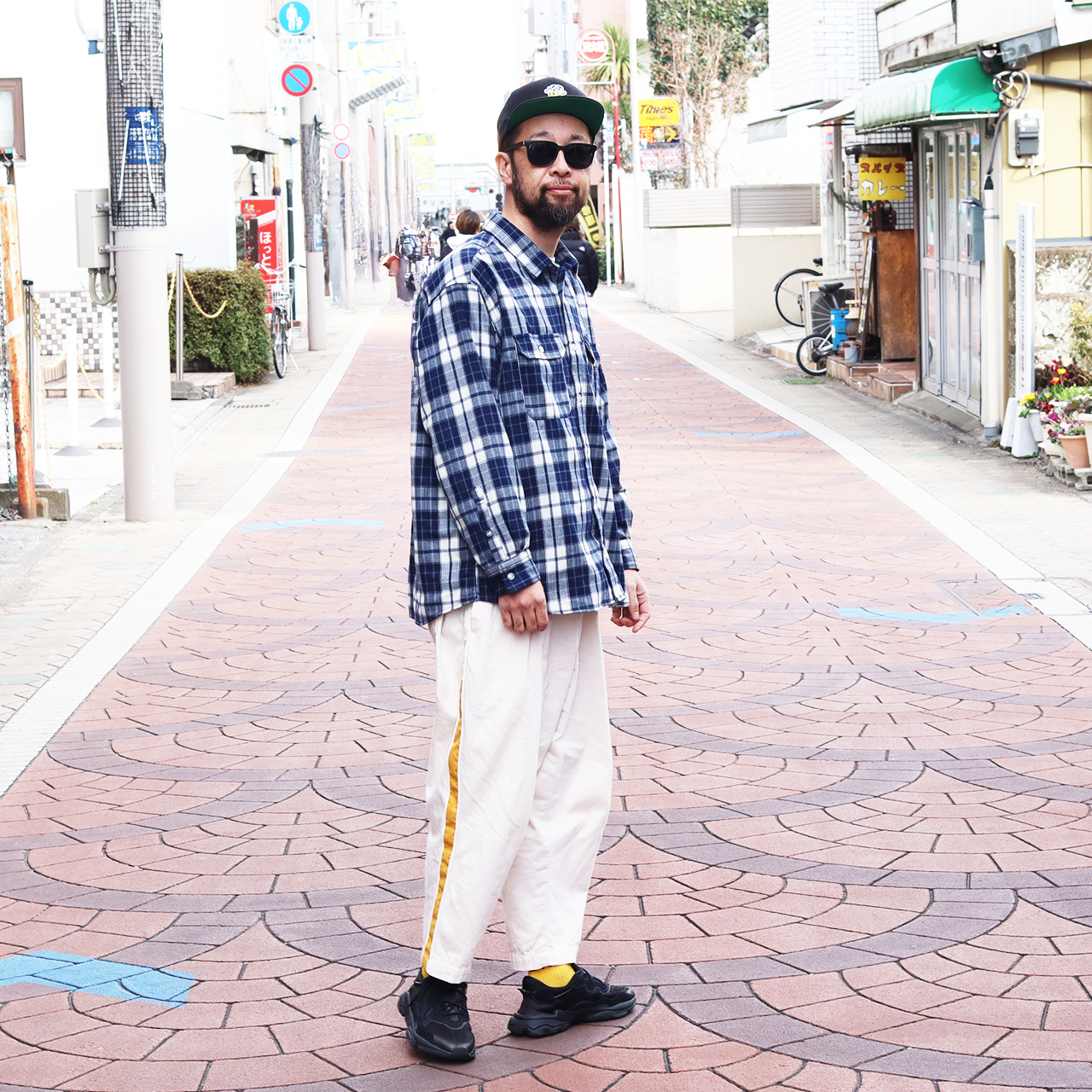 男：182cm：Lサイズ
