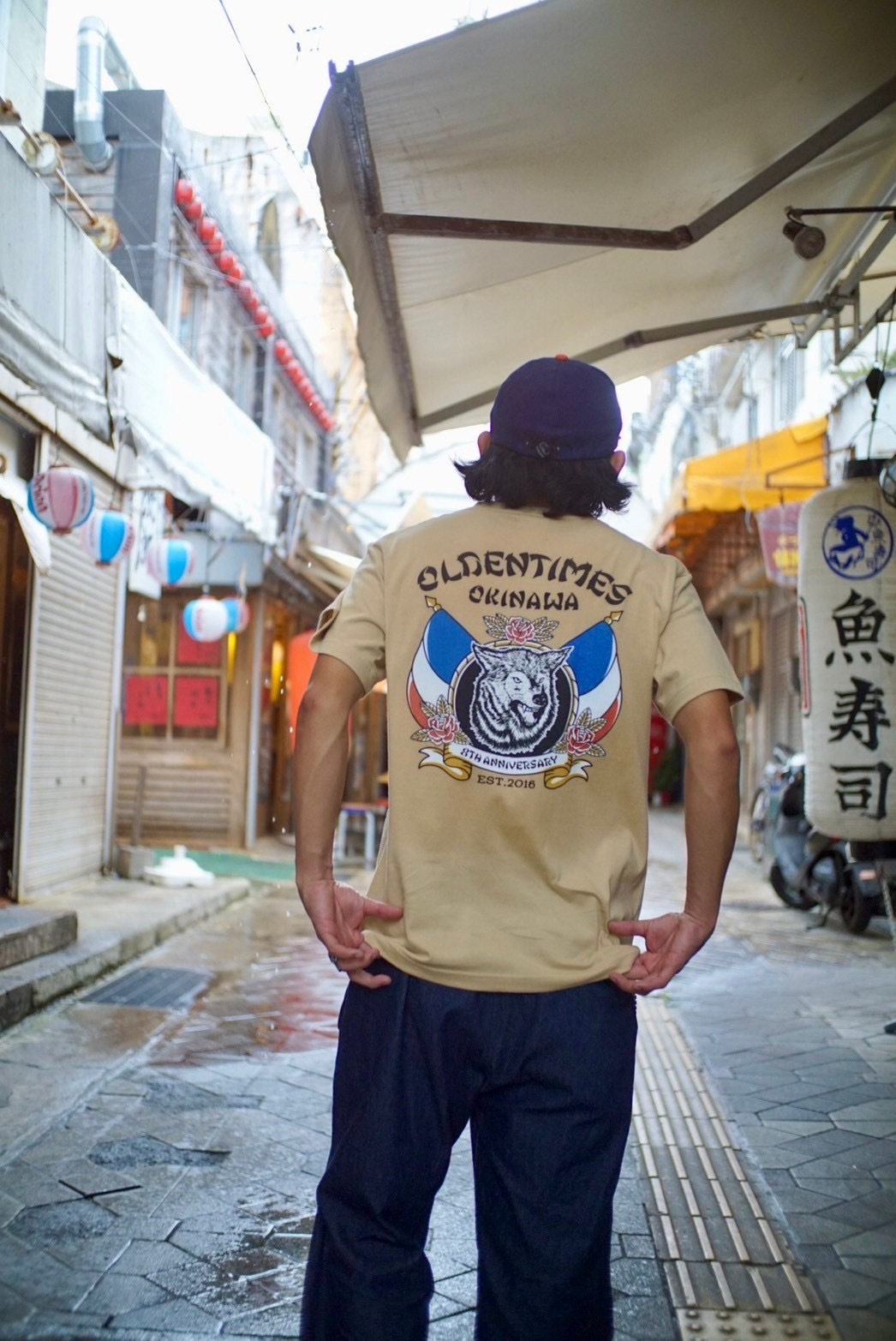 LIGHT BEIGE:167cmLサイズ着用