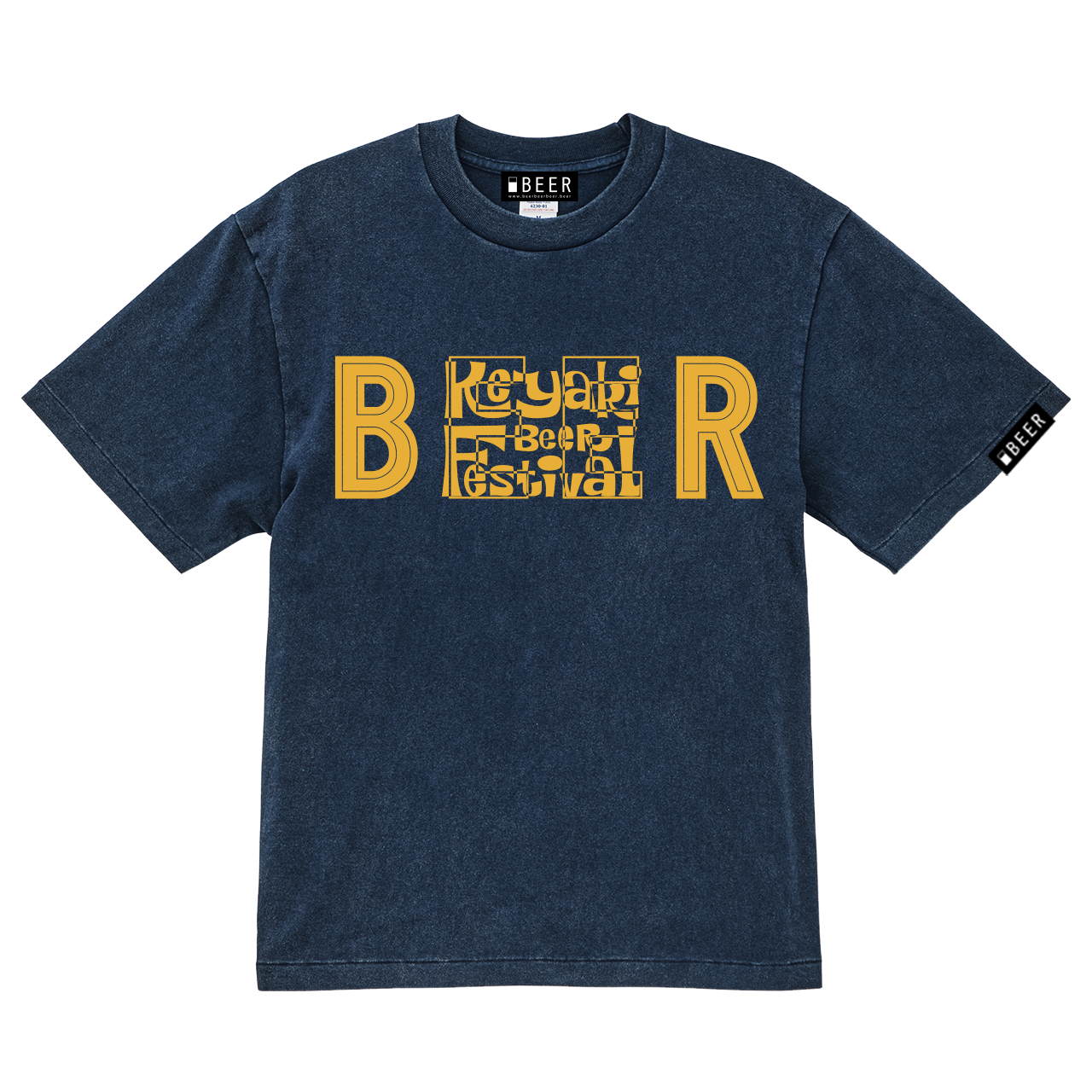 FRONT:BEERとけやきビール祭りのコラボデザイン