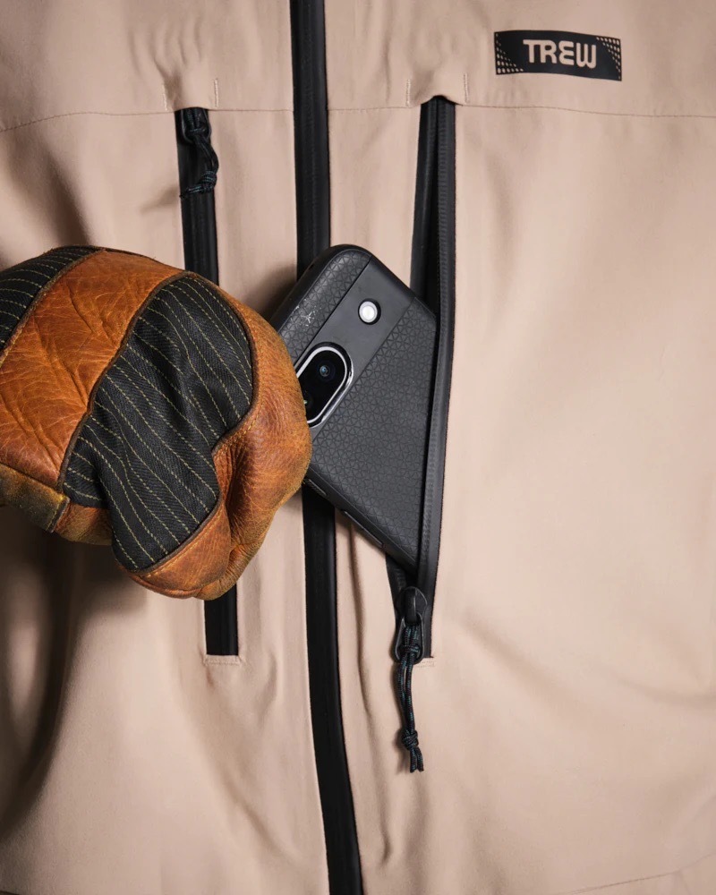 ラミネートジップポケット