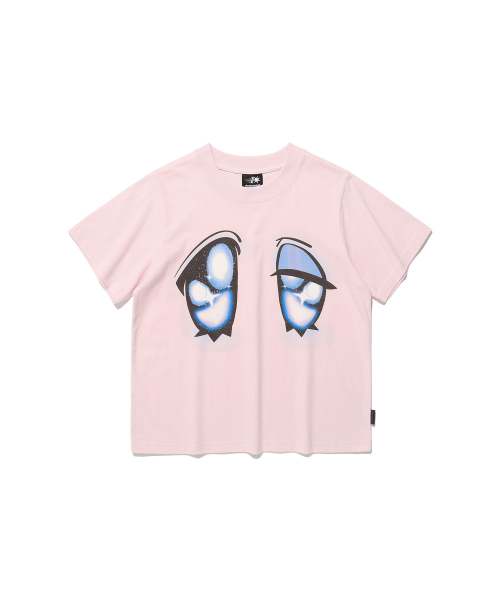 ☆ILLIT モカ 着用！！【NICEGHOSTCLUB】BIG EYES TEE | もごつ