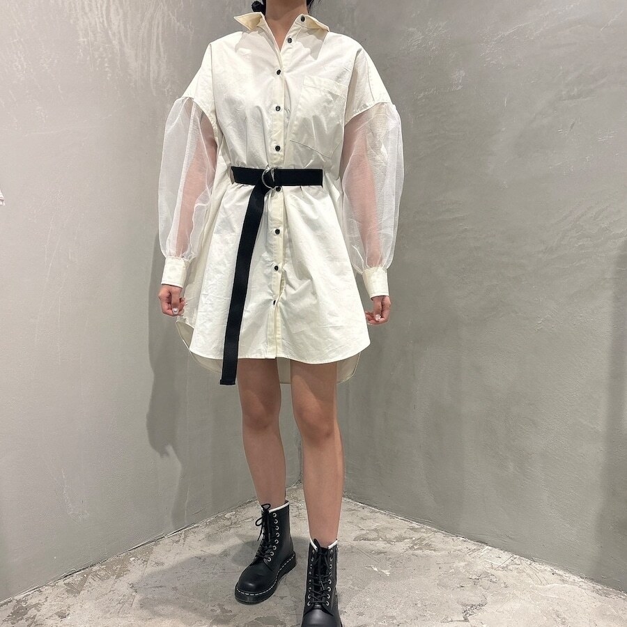 Staff ：167cm ／WHITE